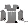 VT1125683 1990-93 Chevrolet Corvette; Coupe; w/ 2 Door Latches; Rear Molded Carpet; w/ Heel Pad; Cutpile; Pewter - image 3