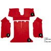 VT1125691 1990-93 Chevrolet Corvette; Coupe; w/ 2 Door Latches; Rear Molded Carpet; w/ Heel Pad; Cutpile; Torch Red - image 2