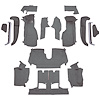 VT1125968 1990-93 Chevrolet Corvette; Convertible; w/2 Door Latches; Complete Molded Carpet Set; Cutpile; Smoke - image 1
