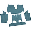 VT1126204 1990-93 Chevrolet Corvette; Convertible; w/ 2 Door Latches; Rear Molded Carpet; w/ Heel Pad; Cutpile; Metallic Blue - image 1
