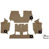 VT1126259 1990-93 Chevrolet Corvette; Convertible; w/ 2 Door Latches; Rear Molded Carpet; w/ Heel Pad; Cutpile; Cognac - image 3