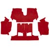 VT1126277 1990-93 Chevrolet Corvette; Convertible; w/ 2 Door Latches; Rear Molded Carpet; w/ Heel Pad; Cutpile; Flame Red - image 2