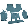 VT1126304 1990-93 Chevrolet Corvette; Convertible; w/ 2 Door Latches; Rear Molded Carpet; Cutpile; Metallic Blue - image 1
