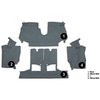 VT1126364 1990-93 Chevrolet Corvette; Convertible; w/ 2 Door Latches; Rear Molded Carpet; Cutpile; Steel Blue / Crystal Blue - image 3