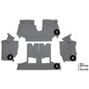 VT1126368 1990-93 Chevrolet Corvette; Convertible; w/ 2 Door Latches; Rear Molded Carpet; Cutpile; Smoke - image 3