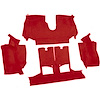 VT1126377 1990-93 Chevrolet Corvette; Convertible; w/ 2 Door Latches; Rear Molded Carpet; Cutpile; Flame Red - image 1