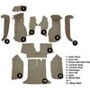 VT1126828 1994-96 Chevrolet Corvette; Coupe; Complete Molded Carpet Set; w/o Door Panels; Cutpile; Medium Beige - image 2