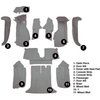 VT1126883 1994-96 Chevrolet Corvette; Coupe; Complete Molded Carpet Set; w/o Door Panels; Cutpile; Medium Gray/Pewter - image 2
