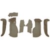 VT1127428 1994-96 Chevrolet Corvette; Front Molded Carpet Set; w/o Door Panels; Cutpile; Medium Beige - image 2