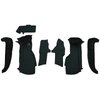 VT1127501 1994-96 Chevrolet Corvette; Front Molded Carpet Set; w/o Door Panels; Truvette; Black - image 2