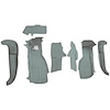VT1127525 1994-96 Chevrolet Corvette; Front Molded Carpet Set; w/o Door Panels; Truvette; Gray - image 1