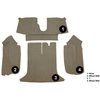 VT1127628 1994-96 Chevrolet Corvette; Coupe; Rear Molded Carpet; w/ Heel Pad; Cutpile; Medium Beige - image 2