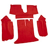 VT1127691 1994-96 Chevrolet Corvette; Coupe; Rear Molded Carpet; w/ Heel Pad; Cutpile; Torch Red - image 1