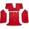 VT1127691 1994-96 Chevrolet Corvette; Coupe; Rear Molded Carpet; w/ Heel Pad; Cutpile; Torch Red - image 2
