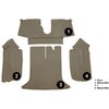 VT1127728 1994-96 Chevrolet Corvette; Coupe; Rear Molded Carpet; Cutpile; Medium Beige - image 3