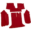 VT1127891 1994-96 Chevrolet Corvette; Coupe; Rear Molded Carpet; Truvette; Torch Red - image 1