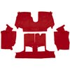 VT1128577 1994-96 Chevrolet Corvette; Convertible; Rear Molded Carpet; w/ Heel Pad; Cutpile; Flame Red - image 2
