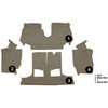 VT1128628 1994-96 Chevrolet Corvette; Convertible; Rear Molded Carpet; Cutpile; Medium Beige - image 3