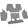 VT1128683 1994-96 Chevrolet Corvette; Convertible; Rear Molded Carpet; Cutpile; Medium Gray/Pewter - image 1