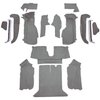 VT1128883 1992-93 Chevrolet Corvette; Coupe; w/1 Door Latch; Complete Molded Carpet Set; w/ Heel Pad; Cutpile; Medium Gray/Pewte - image 4