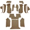 VT1128959 1992-93 Chevrolet Corvette; Coupe; w/1 Door Latch; Complete Molded Carpet Set; Cutpile; Cognac - image 2