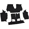VT1129101 1992-93 Chevrolet Corvette; Convertible; w/ 1 Door Latch; Rear Molded Carpet; Cutpile; Black - image 1