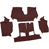VT1129102 1992-93 Chevrolet Corvette; Convertible; w/ 1 Door Latch; Rear Molded Carpet; Cutpile; Ruby Red - image 1