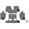 VT1129168 1992-93 Chevrolet Corvette; Convertible; w/ 1 Door Latch; Rear Molded Carpet; Cutpile; Smoke - image 3