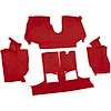 VT1129177  Rear Molded Carpet 1992-93 Chevy Corvette Convertible w/ 1 Door Latch - image 1