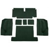 VT1132513 1971-75 Chevrolet Corvette; Coupe; Rear Molded Carpet; w/ Heel Pad; Loop; Dark Green - image 2