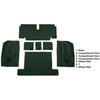 VT1132513 1971-75 Chevrolet Corvette; Coupe; Rear Molded Carpet; w/ Heel Pad; Loop; Dark Green - image 3