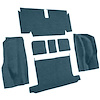 VT1132804 1971-72 Chevrolet Corvette; Roadster; Rear Molded Carpet; w/ Heel Pad; Loop; Bright Blue - image 1