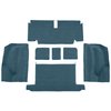 VT1132804 1971-72 Chevrolet Corvette; Roadster; Rear Molded Carpet; w/ Heel Pad; Loop; Bright Blue - image 2