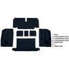 VT1132812 1971-72 Chevrolet Corvette; Roadster; Rear Molded Carpet; w/ Heel Pad; Loop; Dark Blue - image 3