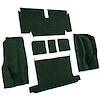 VT1132813 1971-72 Chevrolet Corvette; Roadster; Rear Molded Carpet; w/ Heel Pad; Loop; Dark Green - image 1
