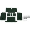 VT1132813 1971-72 Chevrolet Corvette; Roadster; Rear Molded Carpet; w/ Heel Pad; Loop; Dark Green - image 3