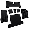VT1133301 1977 Chevrolet Corvette; Rear Molded Carpet; w/ Heel Pad; Cutpile; Black - image 1