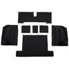 VT1133301 1977 Chevrolet Corvette; Rear Molded Carpet; w/ Heel Pad; Cutpile; Black - image 2