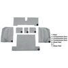 VT1133368 1977 Chevrolet Corvette; Rear Molded Carpet; w/ Heel Pad; Cutpile; Smoke Gray - image 2