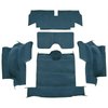 VT1133404 1965-67 Chevrolet Corvette; Roadster; Rear Cut & Sewn Carpet; w/o Heel Pad; Loop; Bright Blue - image 2