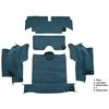 VT1133404 1965-67 Chevrolet Corvette; Roadster; Rear Cut & Sewn Carpet; w/o Heel Pad; Loop; Bright Blue - image 3