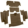 VT1133417 1965-67 Chevrolet Corvette; Roadster; Rear Cut & Sewn Carpet; w/o Heel Pad; Loop; Medium Saddle - image 1