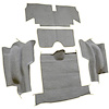 VT1133423 1965-67 Chevrolet Corvette; Roadster; Rear Cut & Sewn Carpet; w/o Heel Pad; Loop; Silver - image 1