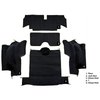 VT1133466 1965-67 Chevrolet Corvette; Roadster; Rear Cut & Sewn Carpet; w/o Heel Pad; Loop; Midnight Blue - image 3