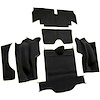 VT1133501 1965 Chevrolet Corvette; Coupe; Rear Cut & Sewn Carpet; w/o Heel Pad; Loop; Black - image 1