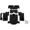 VT1133501 1965 Chevrolet Corvette; Coupe; Rear Cut & Sewn Carpet; w/o Heel Pad; Loop; Black - image 3