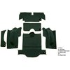 VT1133513 1965 Chevrolet Corvette; Coupe; Rear Cut & Sewn Carpet; w/o Heel Pad; Loop; Dark Green - image 3