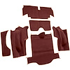 VT1133515 1965 Chevrolet Corvette; Coupe; Rear Cut & Sewn Carpet; w/o Heel Pad; Loop; Maroon - image 1