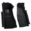 VT1134501 1981-82 Chevrolet Corvette; Front Molded Carpet Set; Cutpile; Black - image 1
