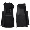 VT1134501 1981-82 Chevrolet Corvette; Front Molded Carpet Set; Cutpile; Black - image 2